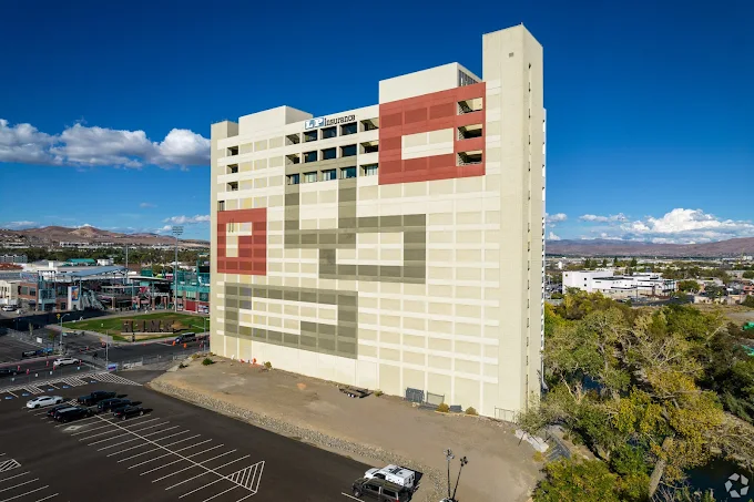 Birds-eye view of Generations Home loans building in Reno, NV