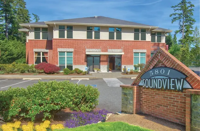 Exterior of Gig Harbor Generations Home Loans (GHL) office in Gig Harbor, WA